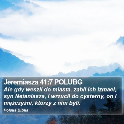 Jeremiasza 41:7 POLUBG Bible Verse Image