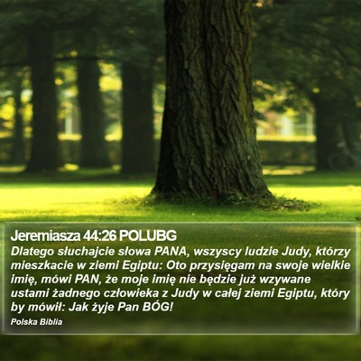 Jeremiasza 44:26 POLUBG Bible Verse Image