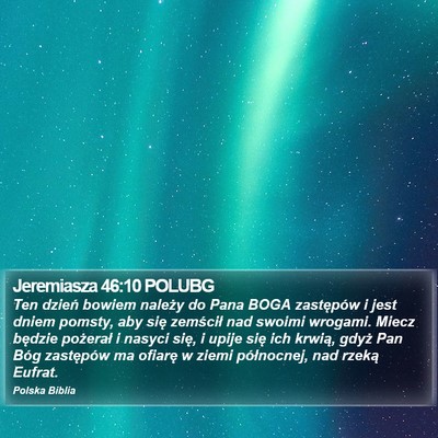 Jeremiasza 46:10 POLUBG Bible Verse Image