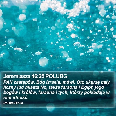 Jeremiasza 46:25 POLUBG Bible Verse Image