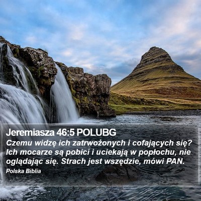 Jeremiasza 46:5 POLUBG Bible Verse Image