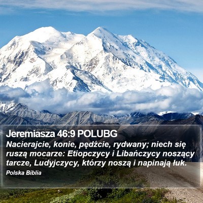 Jeremiasza 46:9 POLUBG Bible Verse Image