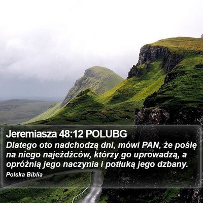 Jeremiasza 48:12 POLUBG Bible Verse Image