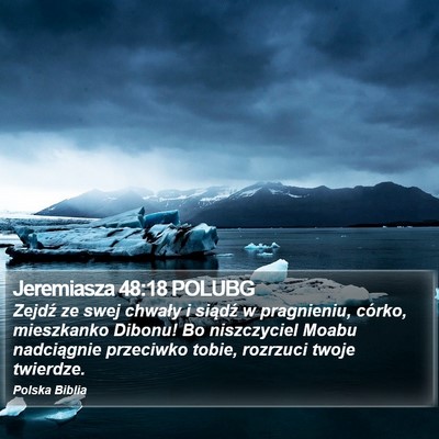 Jeremiasza 48:18 POLUBG Bible Verse Image