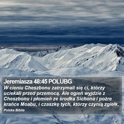 Jeremiasza 48:45 POLUBG Bible Verse Image