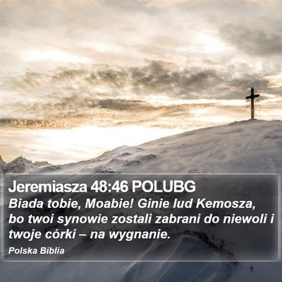 Jeremiasza 48:46 POLUBG Bible Verse Image