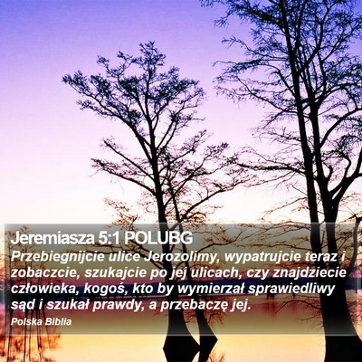 Jeremiasza 5:1 POLUBG Bible Verse Image