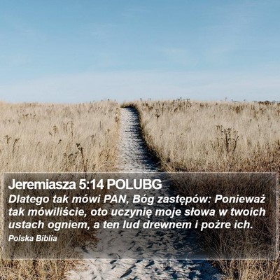 Jeremiasza 5:14 POLUBG Bible Verse Image