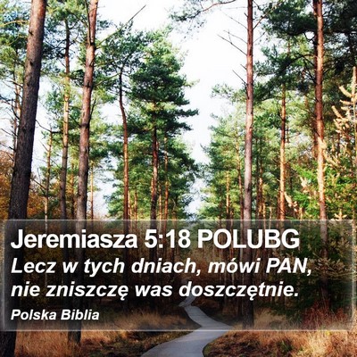 Jeremiasza 5:18 POLUBG Bible Verse Image