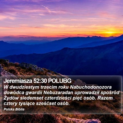 Jeremiasza 52:30 POLUBG Bible Verse Image