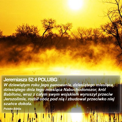 Jeremiasza 52:4 POLUBG Bible Verse Image