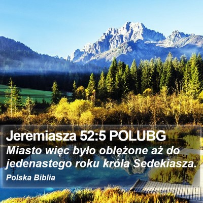 Jeremiasza 52:5 POLUBG Bible Verse Image