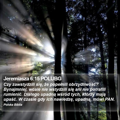 Jeremiasza 6:15 POLUBG Bible Verse Image