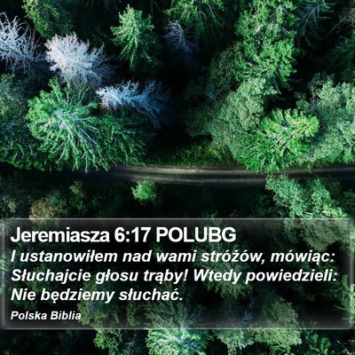 Jeremiasza 6:17 POLUBG Bible Verse Image
