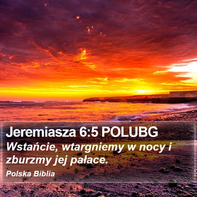Jeremiasza 6:5 POLUBG Bible Verse Image