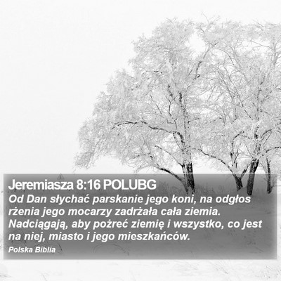 Jeremiasza 8:16 POLUBG Bible Verse Image