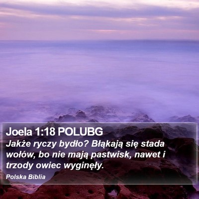 Joela 1:18 POLUBG Bible Verse Image