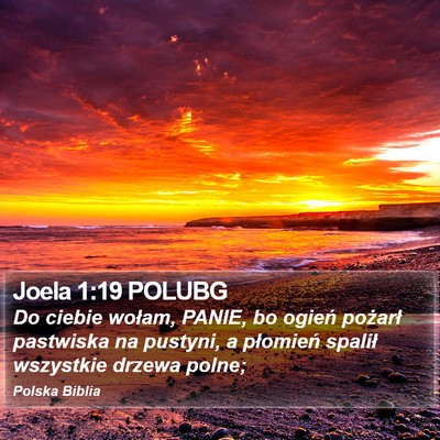 Joela 1:19 POLUBG Bible Verse Image