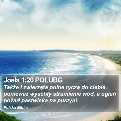 Joela 1:20 POLUBG Bible Verse Image