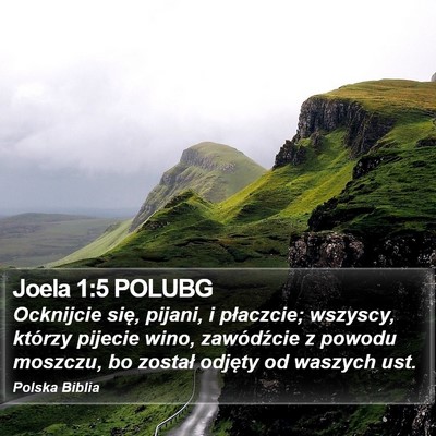 Joela 1:5 POLUBG Bible Verse Image