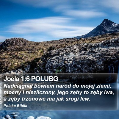 Joela 1:6 POLUBG Bible Verse Image