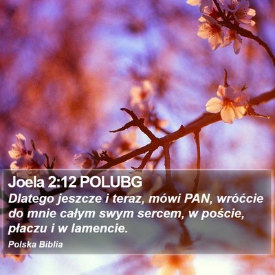 Joela 2:12 POLUBG Bible Verse Image