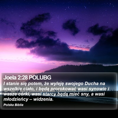 Joela 2:28 POLUBG Bible Verse Image