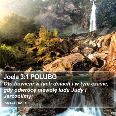 Joela 3:1 POLUBG Bible Verse Image