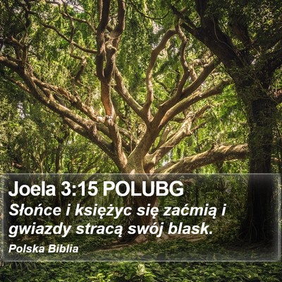 Joela 3:15 POLUBG Bible Verse Image