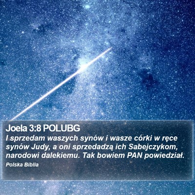 Joela 3:8 POLUBG Bible Verse Image