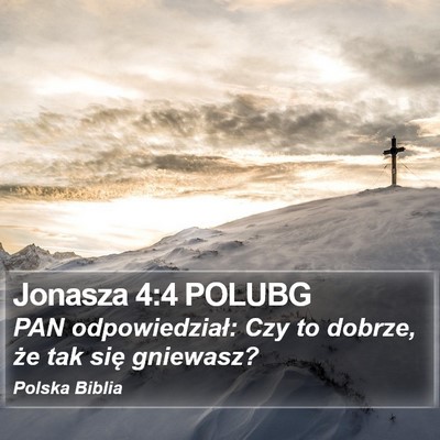 Jonasza 4:4 POLUBG Bible Verse Image