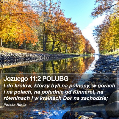 Jozuego 11:2 POLUBG Bible Verse Image