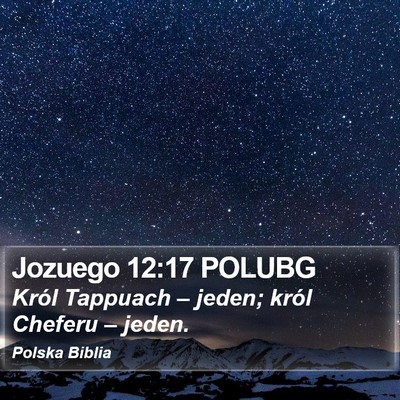Jozuego 12:17 POLUBG Bible Verse Image