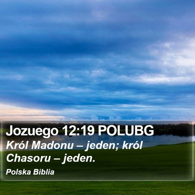 Jozuego 12:19 POLUBG Bible Verse Image