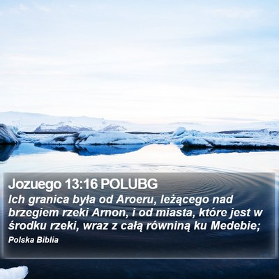 Jozuego 13:16 POLUBG Bible Verse Image