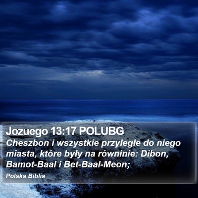 Jozuego 13:17 POLUBG Bible Verse Image