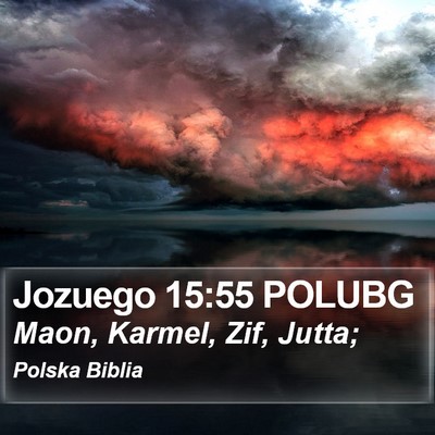 Jozuego 15:55 POLUBG Bible Verse Image