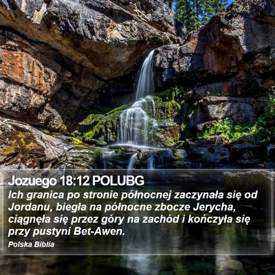 Jozuego 18:12 POLUBG Bible Verse Image
