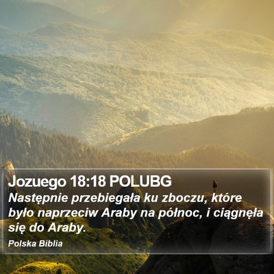 Jozuego 18:18 POLUBG Bible Verse Image