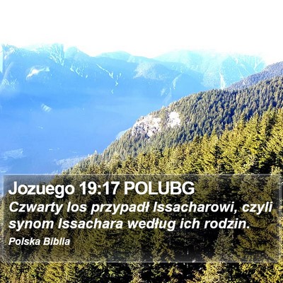 Jozuego 19:17 POLUBG Bible Verse Image