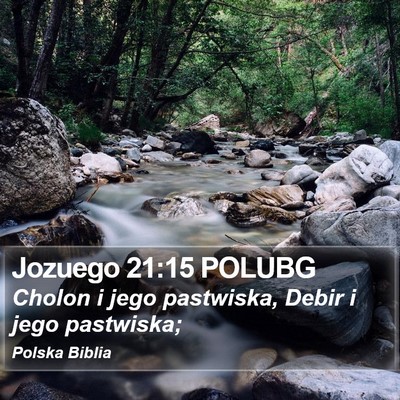 Jozuego 21:15 POLUBG Bible Verse Image