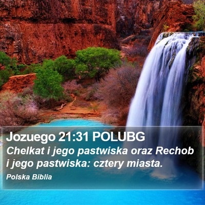 Jozuego 21:31 POLUBG Bible Verse Image