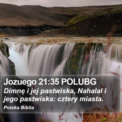 Jozuego 21:35 POLUBG Bible Verse Image
