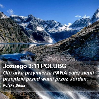 Jozuego 3:11 POLUBG Bible Verse Image
