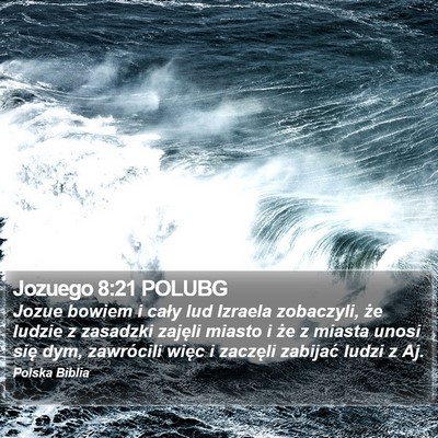 Jozuego 8:21 POLUBG Bible Verse Image