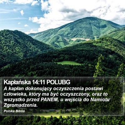 Kapłańska 14:11 POLUBG Bible Verse Image