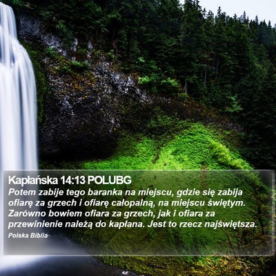 Kapłańska 14:13 POLUBG Bible Verse Image