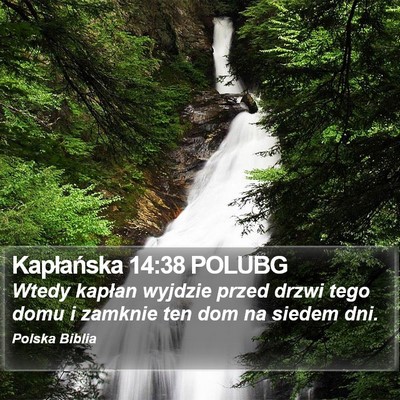 Kapłańska 14:38 POLUBG Bible Verse Image