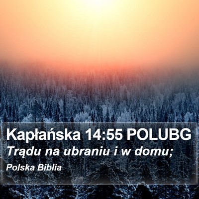 Kapłańska 14:55 POLUBG Bible Verse Image