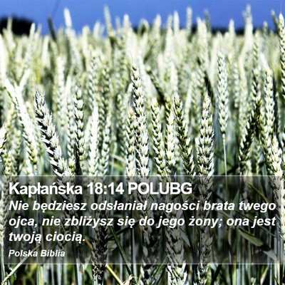 Kapłańska 18:14 POLUBG Bible Verse Image